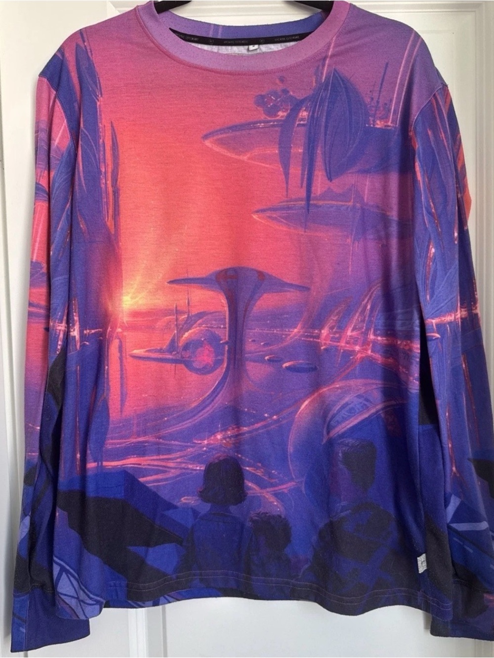 Opening Ceremony x Syd Mead Rare Long Sleeve Top Futuristic Size Medium